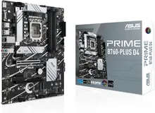 ASUS PRIME B760-PLUS D4: ATX, LGA 1700, DDR4, PCIe 5.0