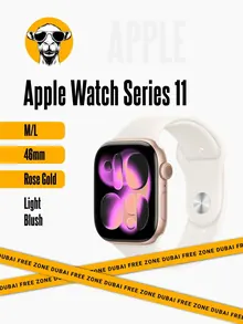 Apple Watch Series 11: 46 мм, GPS, 64 ГБ, алюминий, золотой, ремешок M/L