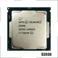 Intel Celeron G3930: 2,9 ГГц, 2 ядра, LGA 1151