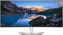 Dell U3824DW: 37,5", WQHD+, USB-C 90 Вт, изогнутый, серебристый
