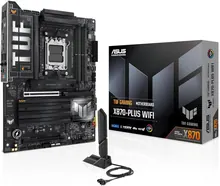 ASUS TUF GAMING X870-PLUS WIFI: ATX, AMD AM5, DDR5, Wi‑Fi 7