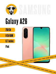 Samsung Galaxy A26: 8/256 ГБ, 6,6 дюйма, розовый