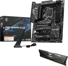 MSI Z890 GAMING PLUS WIFI: ATX, DDR5, PCIe 5.0, Wi‑Fi 7, Thunderbolt 4, 16 ГБ DDR5