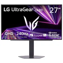LG 27GX704A-B: 27", QHD 2560 × 1440, OLED, 240 Гц, чёрный