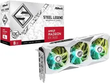 ASRock Radeon RX 7600 Steel Legend OC: 8 ГБ GDDR6, 128-бит, AMD RDNA 3