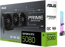 ASUS PRIME-RTX5080-O16G: GeForce RTX 5080, 16 ГБ GDDR7, PCIe 5.0