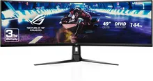 ASUS ROG Strix XG49VQ: 49", 3840 × 1080, 144 Гц, изогнутый, черный