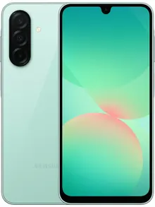 Samsung Galaxy A26: 6 ГБ/128 ГБ, 6.7", AMOLED, 120 Гц, светло-зеленый