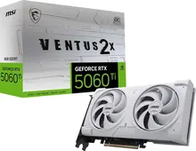 MSI GeForce RTX 5060 Ti VENTUS 2X OC WHITE: 8 ГБ GDDR7, белая