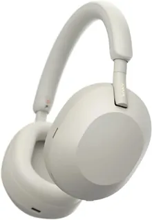 Sony WH-1000XM5, серебристые — Bluetooth-наушники с ANC и автономностью до 30 часов