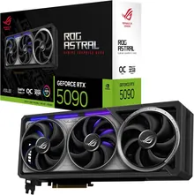 ASUS ROG Astral GeForce RTX 5090 OC: 32 ГБ GDDR7, PCIe 5.0, 3x DP 2.1b, 2x HDMI 2.1b