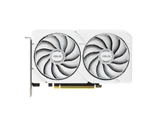 ASUS Dual Radeon RX 9060 XT: 16 ГБ GDDR6, PCI Express 5.0 x16, белый