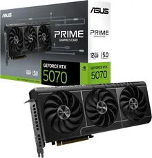 ASUS PRIME-RTX5070-12G: 12 ГБ GDDR7, NVIDIA GeForce RTX 5070, SFF-Ready