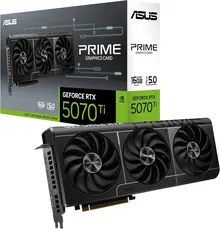 ASUS Prime GeForce RTX 5070 Ti: 16 ГБ GDDR7, PCIe 5.0, PRIME-RTX5070TI-16G