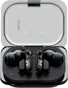 Nothing Ear (a), черные — беспроводные наушники с ANC 45 дБ, 6 микрофонами и Bluetooth 5.3