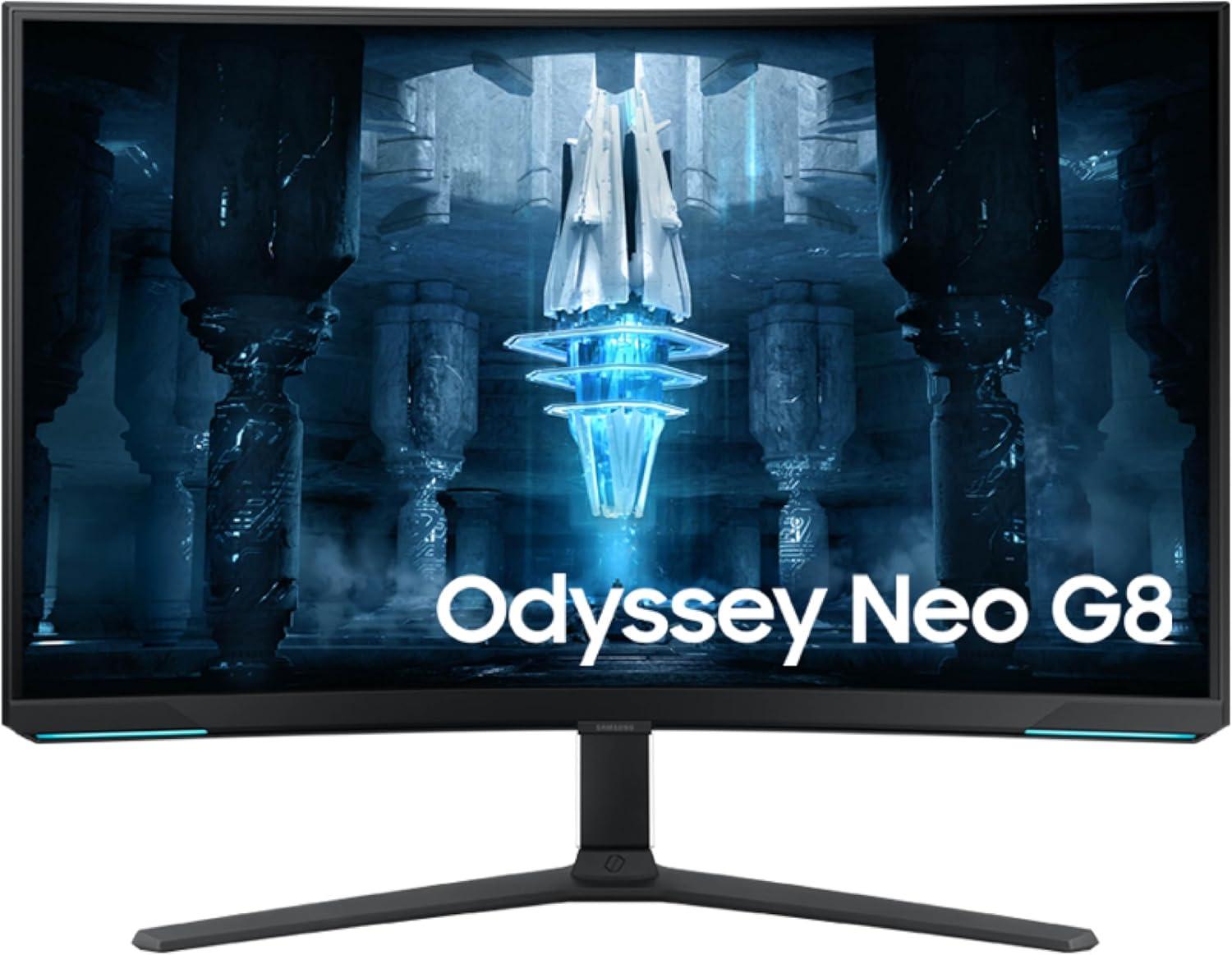 Samsung Odyssey Neo G8 G85NB: 32", 4K UHD, 240 Гц, белый