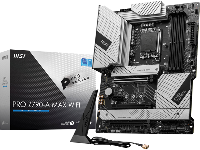 MSI PRO Z790-A MAX WIFI: ATX, LGA 1700, DDR5, Wi‑Fi 7