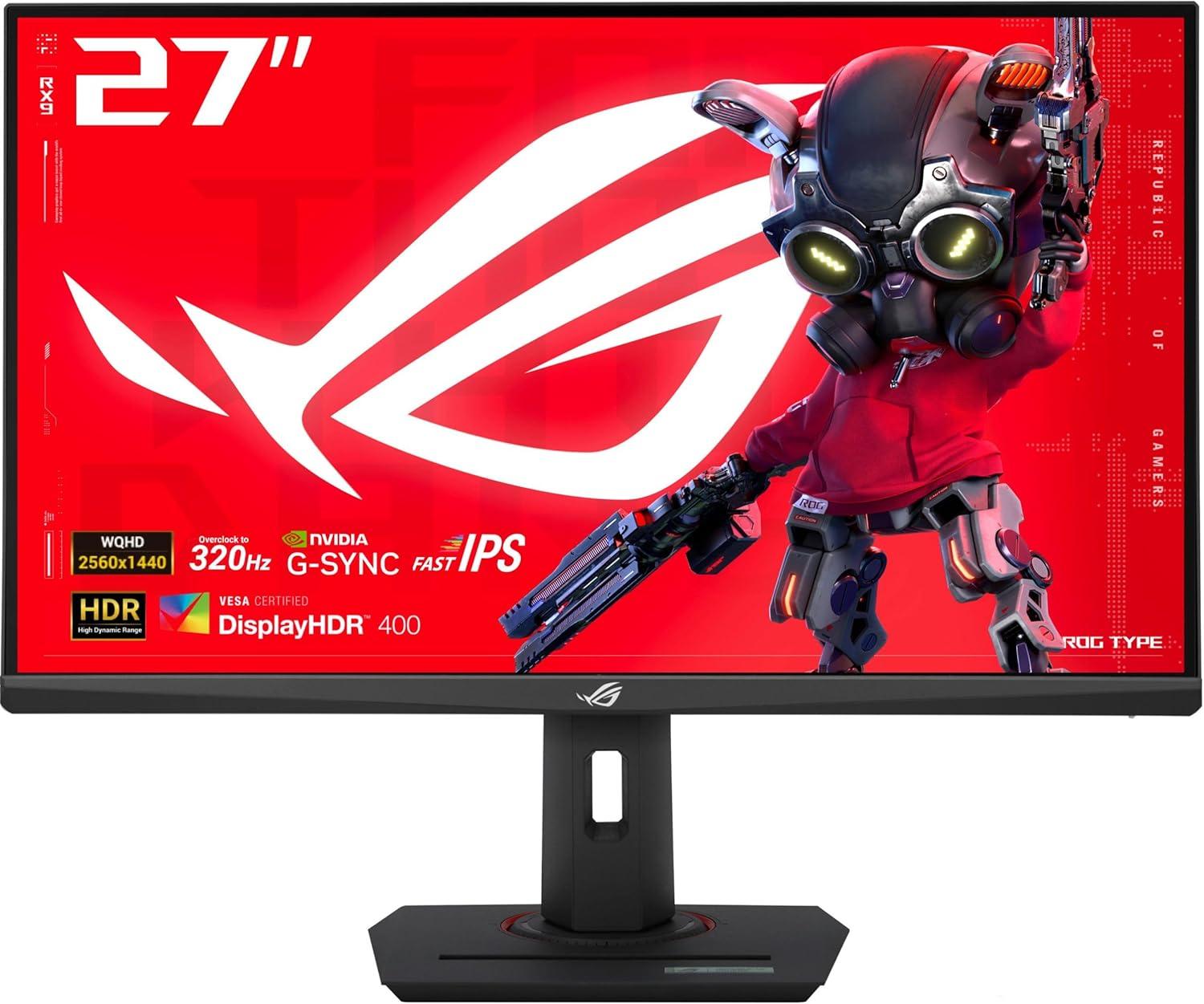 ASUS ROG Strix XG27ACMS: 27", QHD 2560 × 1440, 320 Гц, Fast IPS