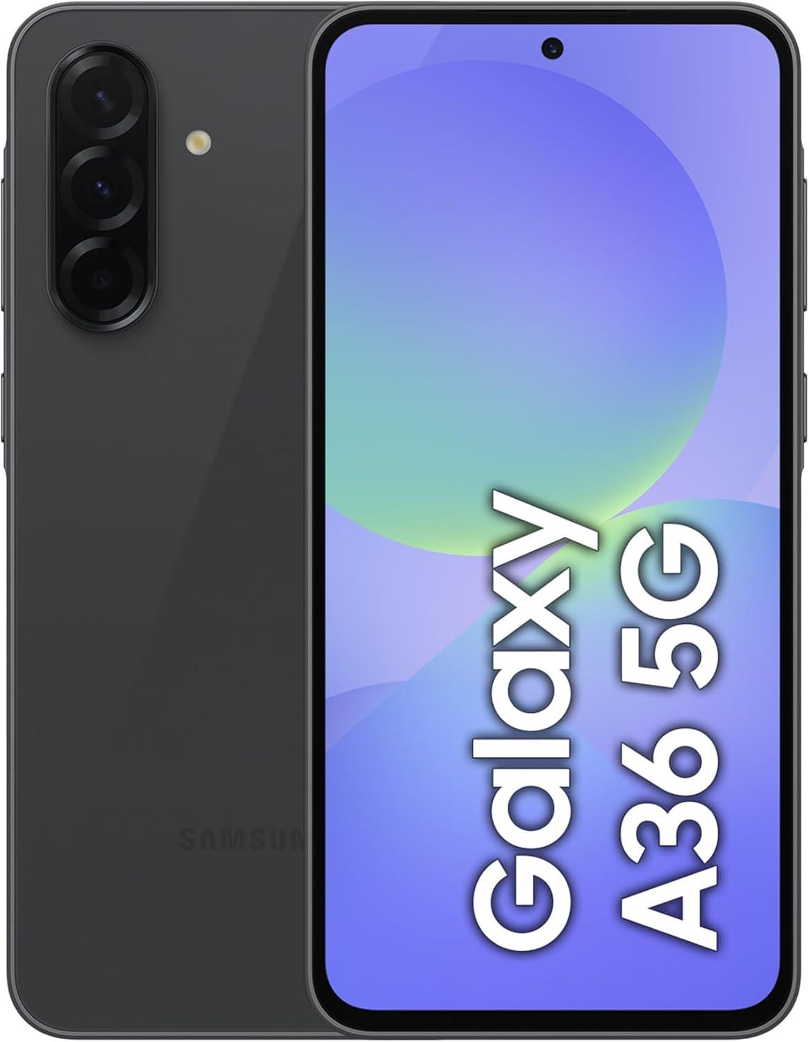 Samsung Galaxy A36 6,7" 6/128 ГБ черный с 5G и аккумулятором 5000 мА·ч