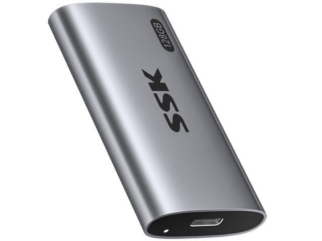 Портативный внешний SSD SSK 128 ГБ, USB 3.2 Gen2, до 550 МБ/с