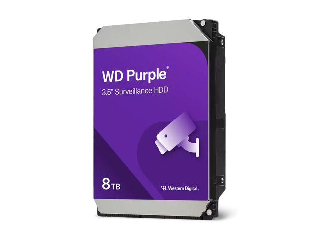 Western Digital WD85PURZ: 8 ТБ, 3,5", WD Purple