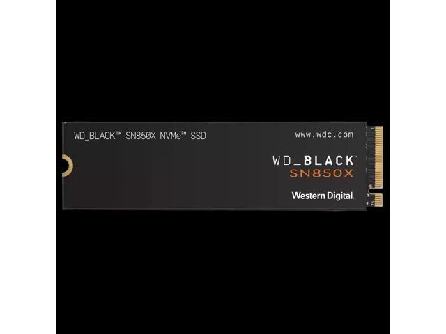 Western Digital WD_BLACK SN850X: 2 ТБ, NVMe SSD, черный