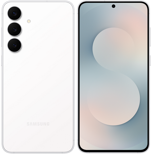 Samsung Galaxy S25 FE 256 ГБ, белый, экран 6,7", Dual SIM, 5G