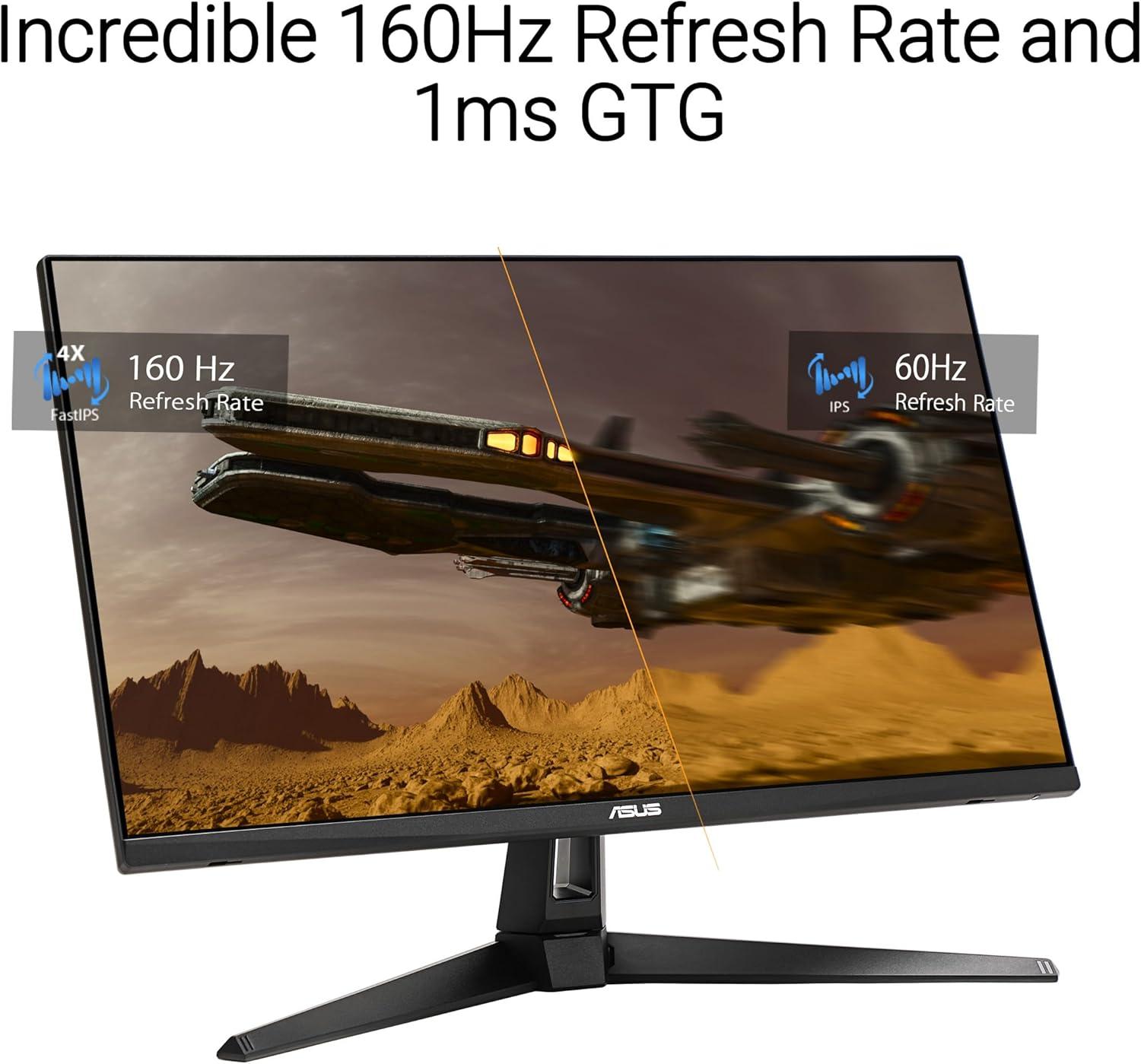 ASUS VG27UQ1A: 27", 4K, 160 Гц, черный