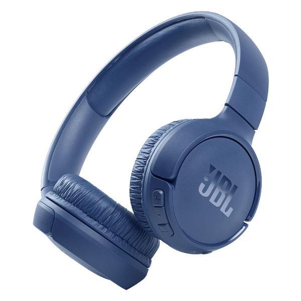JBL Tune 510BT — беспроводные накладные наушники с Bluetooth 5.0, микрофоном и Pure Bass, синие