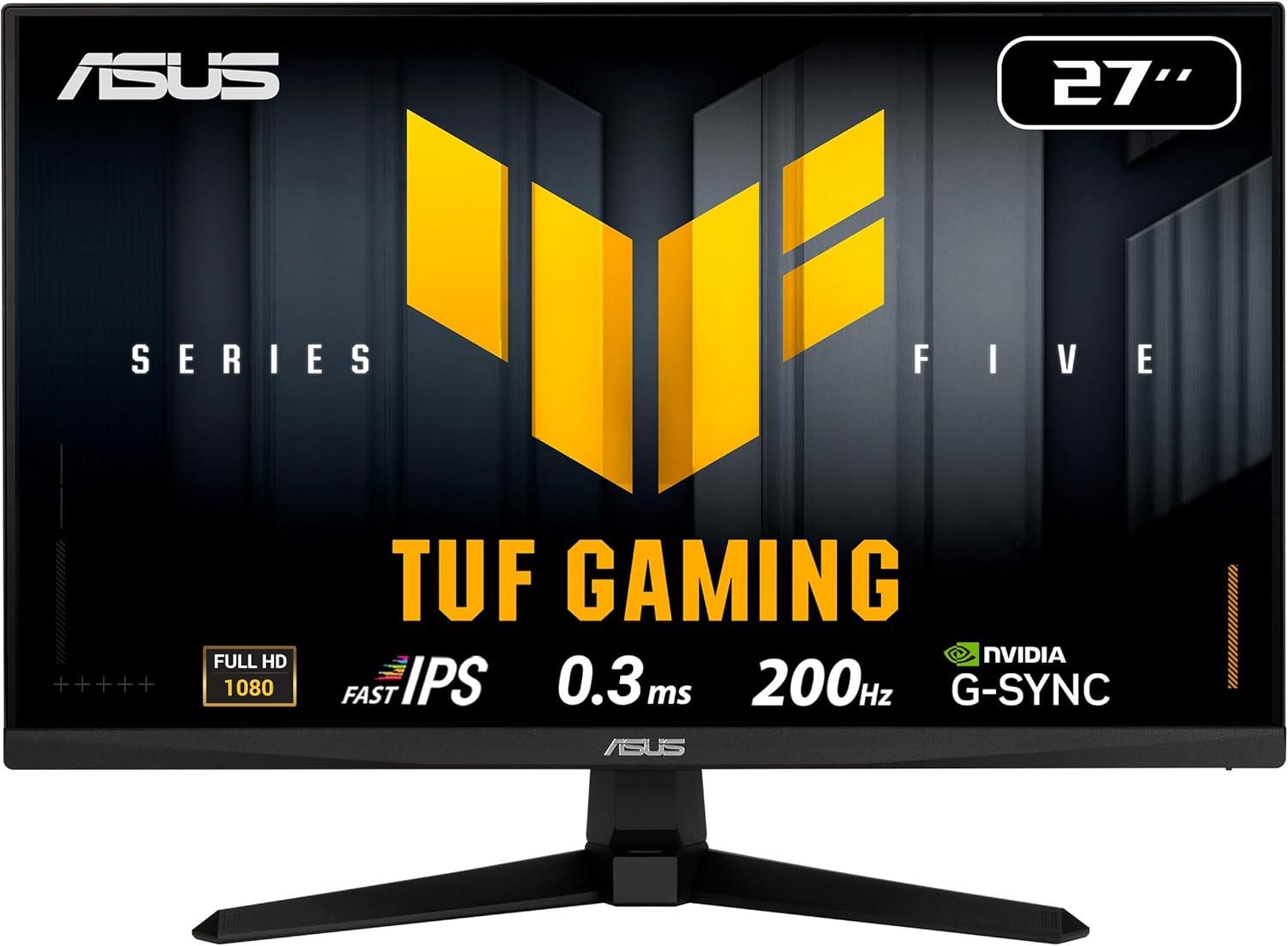 ASUS VG279Q5A: 27", Full HD, 200 Гц, Fast IPS, черный