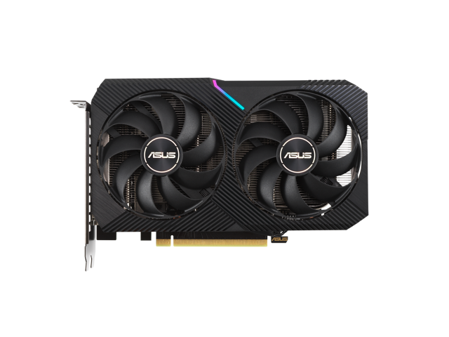 ASUS GeForce RTX 3050 DUAL: 6 ГБ GDDR6, 2-слотовый дизайн