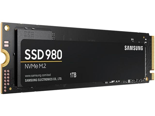 Samsung 980: 1 ТБ, M.2 2280, PCI-Express 3.0 x4, NVMe 1.4