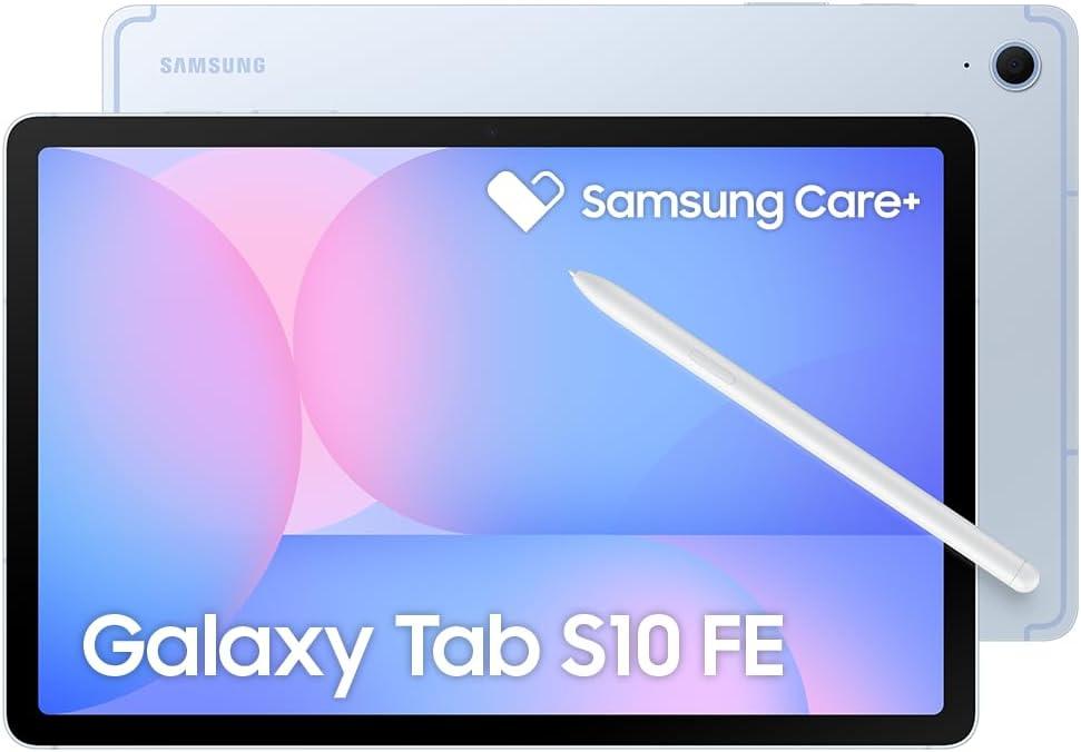 Планшет Samsung Galaxy Tab S10 FE 128 ГБ, 8 ГБ, Wi‑Fi, 10,9", с S-Pen, синий