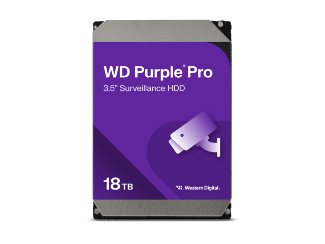 Western Digital WD Purple Pro: 14 ТБ, 3,5 дюйма, WD142PURP