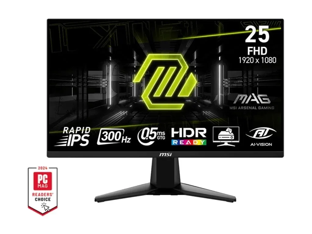 MSI MAG 255XF: 24,5", Full HD, 300 Гц, Rapid IPS