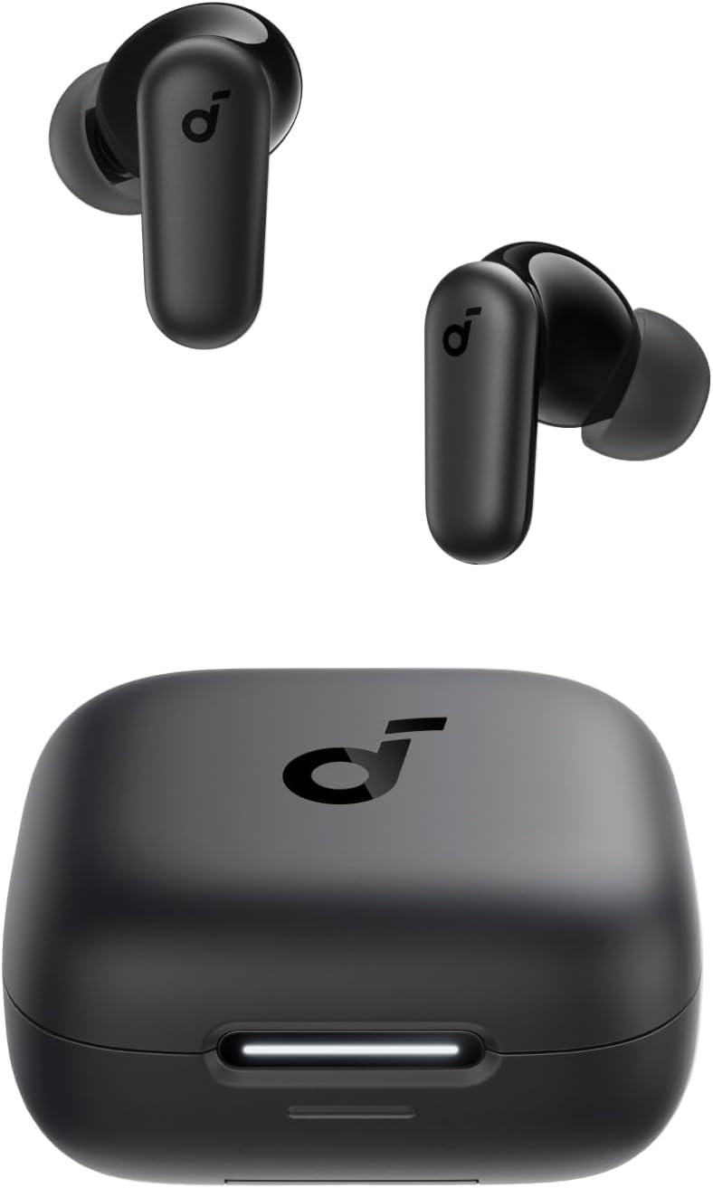 Наушники Soundcore P30i с активным шумоподавлением, Bluetooth 5.4 и кейсом-подставкой