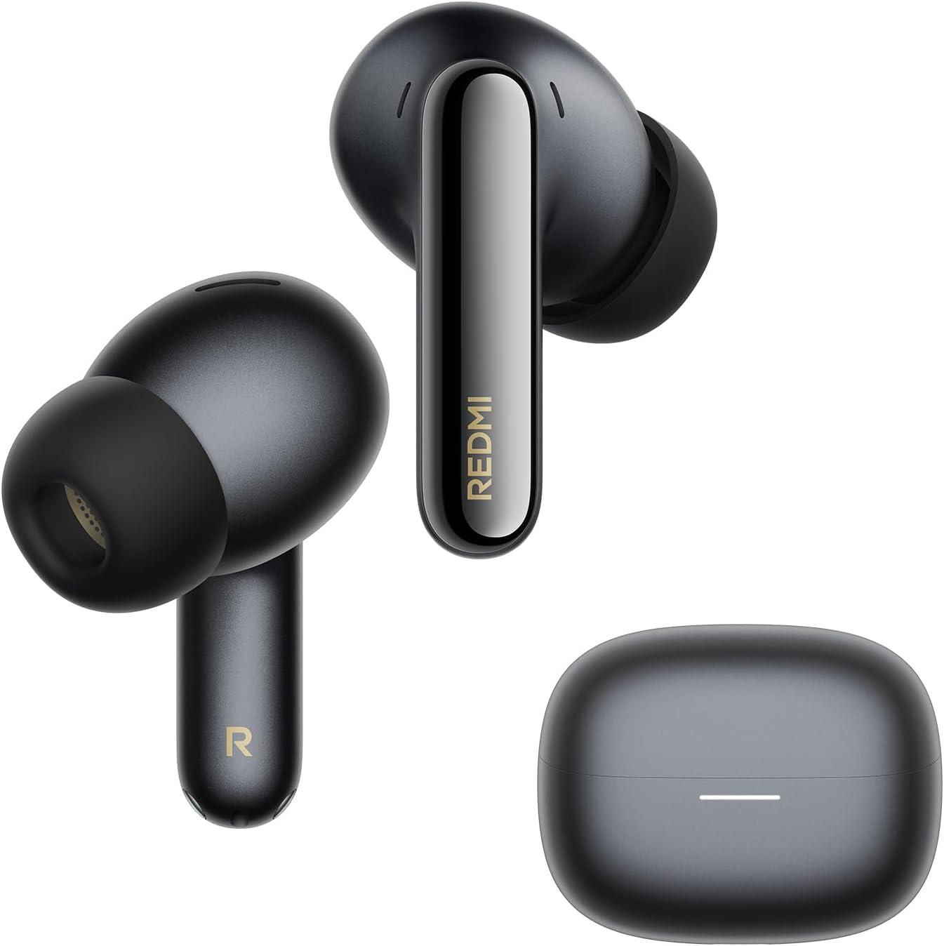 Xiaomi Redmi Buds 8 Pro, черные — адаптивное шумоподавление до 55 дБ, LDAC, до 35 часов работы