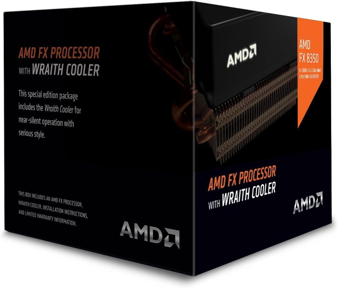 AMD FX-8350: 8 ядер, 4,0/4,2 ГГц, AM3+, Wraith Cooler