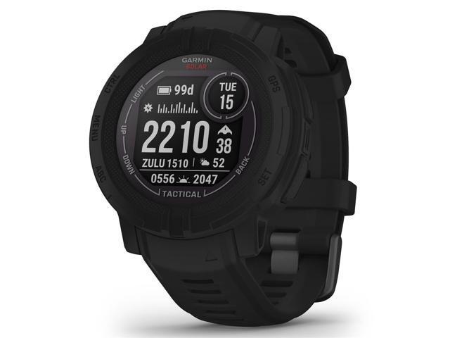 Умные часы Garmin Instinct 2 Solar Tactical Edition, черные