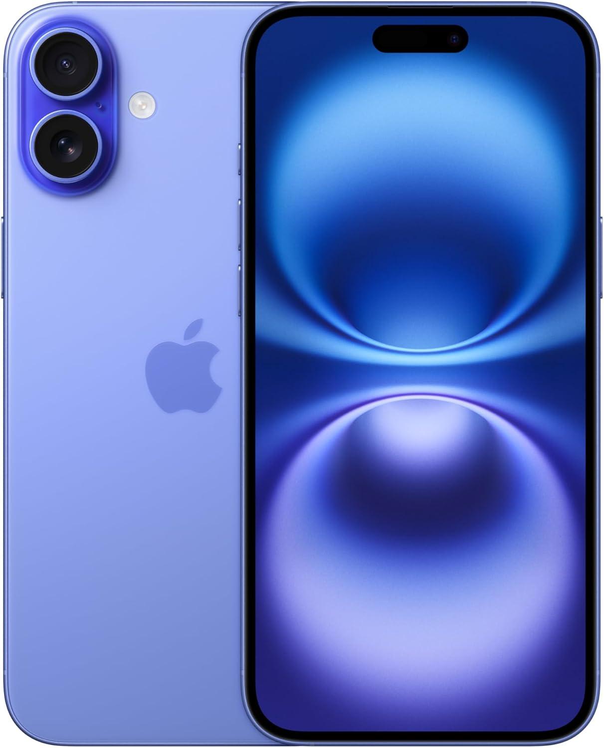 Apple iPhone 16, 256GB, Ultramarine - iOS 18, 5G, 48MP камера