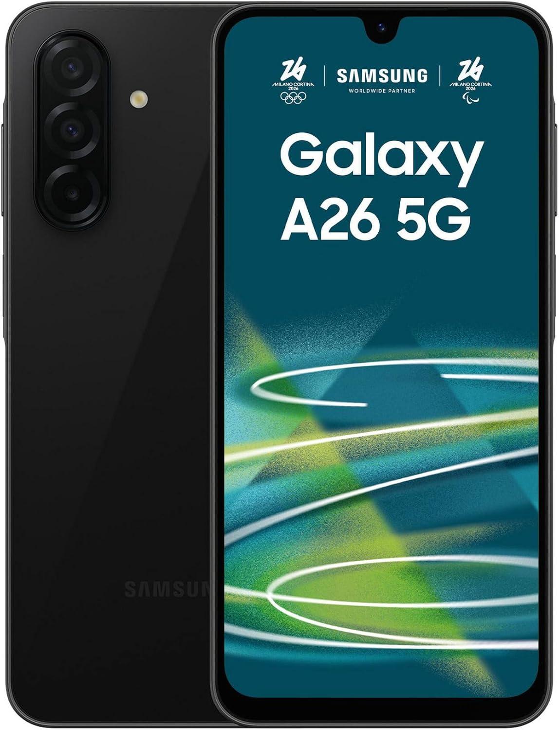 Samsung Galaxy A26 256 ГБ, чёрный — 6,7", Dual SIM, 5G