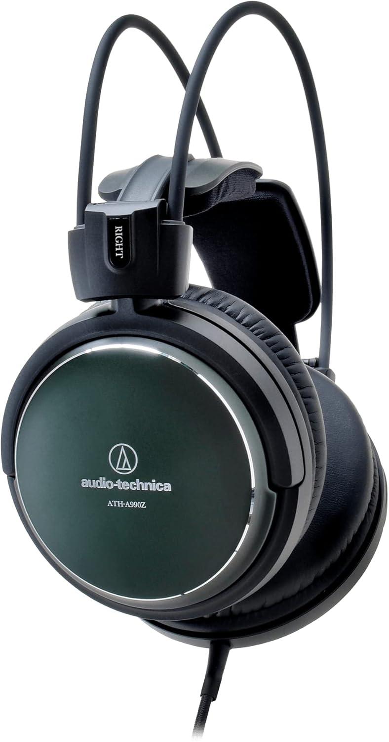Наушники Audio-Technica ATH-A990Z — закрытые проводные, 53 мм, черные
