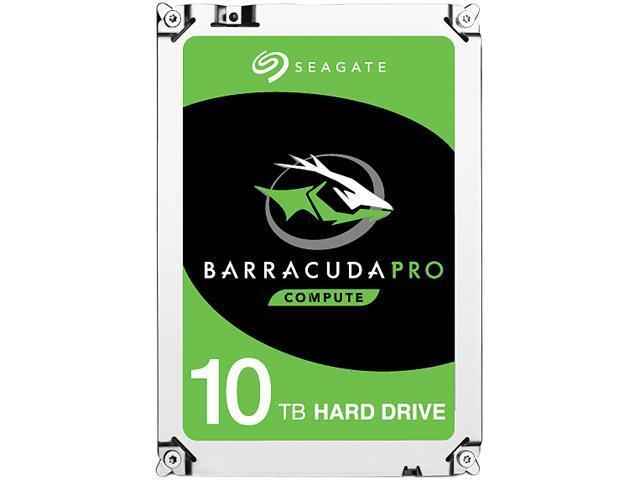 Seagate BarraCuda Pro ST10000DM0004: 10 ТБ, 7200 об/мин, 256 МБ кэш