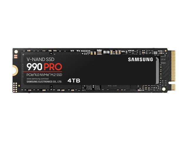 Samsung 990 PRO: 4 ТБ, M.2 2280, PCIe 4.0 NVMe