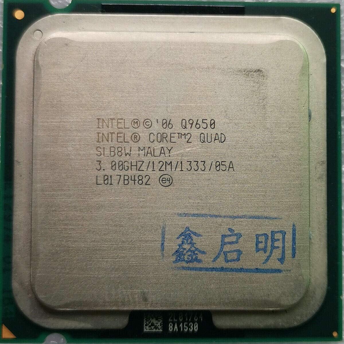 Intel Core 2 Quad Q9650: 3,0 ГГц, 12 МБ кэш, Socket 775
