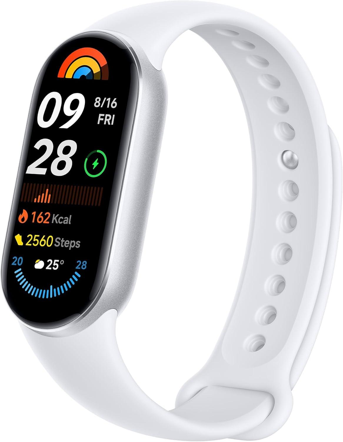 Xiaomi Smart Band 9 с AMOLED-экраном 1,62" и аккумулятором 233 мА·ч