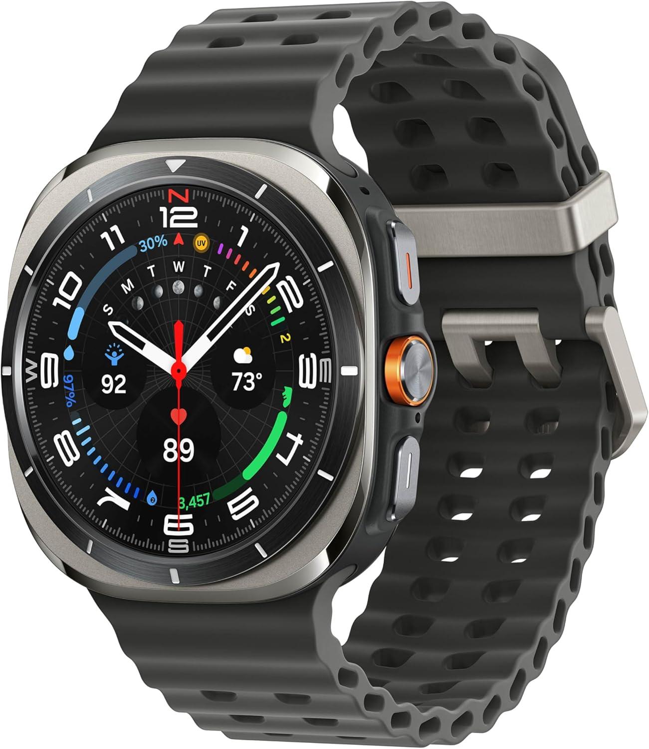 Samsung Galaxy Watch Ultra (2025) 47 мм LTE с титановым корпусом, GPS и AMOLED-дисплеем