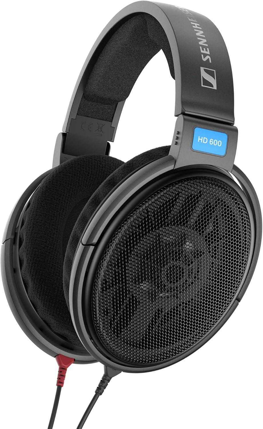 Sennheiser HD 600 — проводные открытые наушники 300 Ом, чёрные