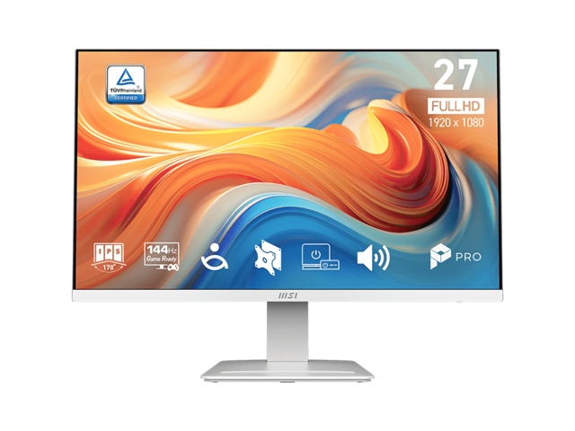 MSI PRO MP273W: 27", Full HD, 144 Гц, белый