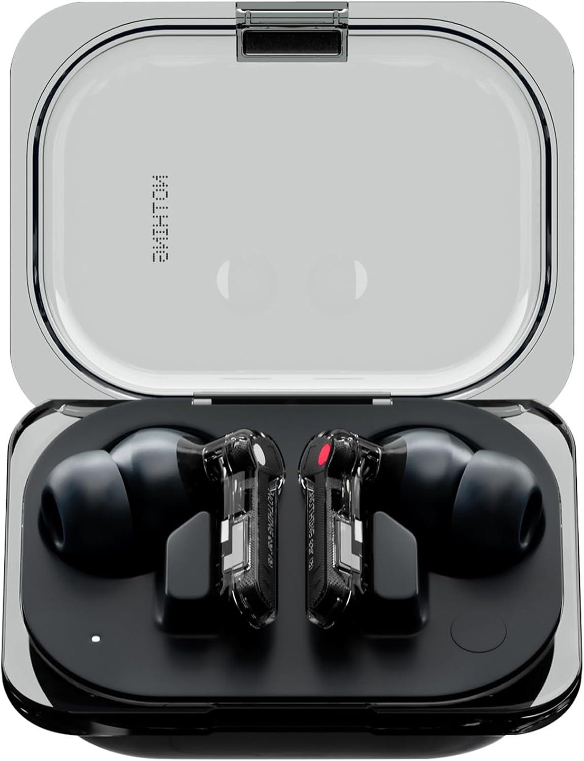 Nothing Ear (a), черные — беспроводные наушники с ANC 45 дБ, 6 микрофонами и Bluetooth 5.3